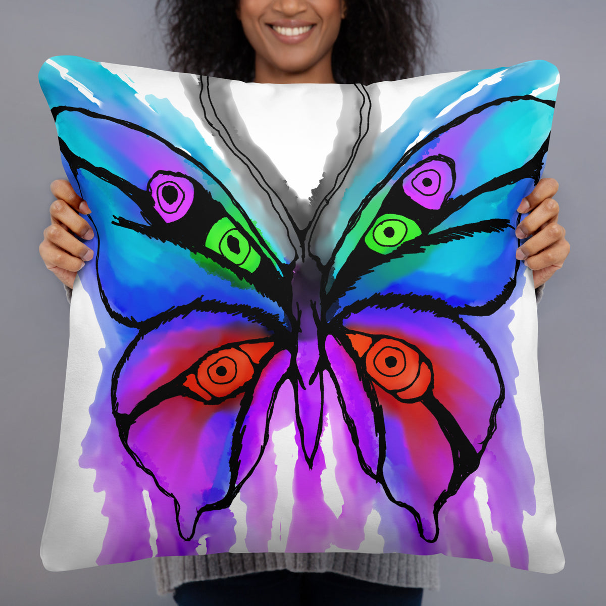 Melt Blu Pillow