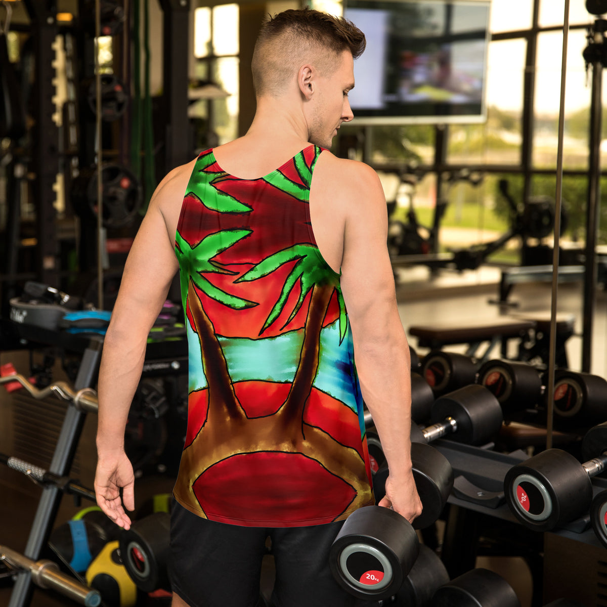 Melt Summer Men's Tank Top