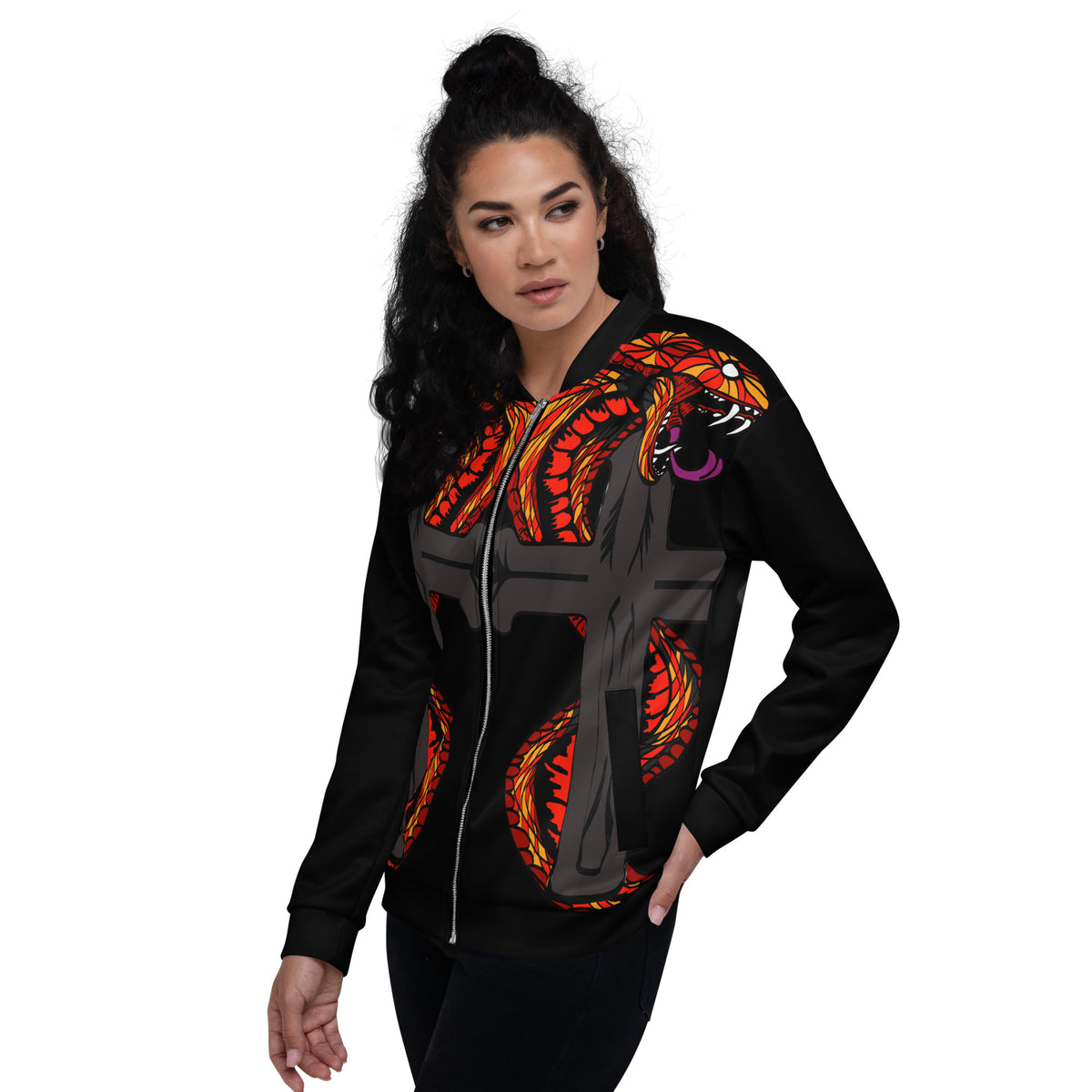 Geo Viper Women's Bomber Jacket