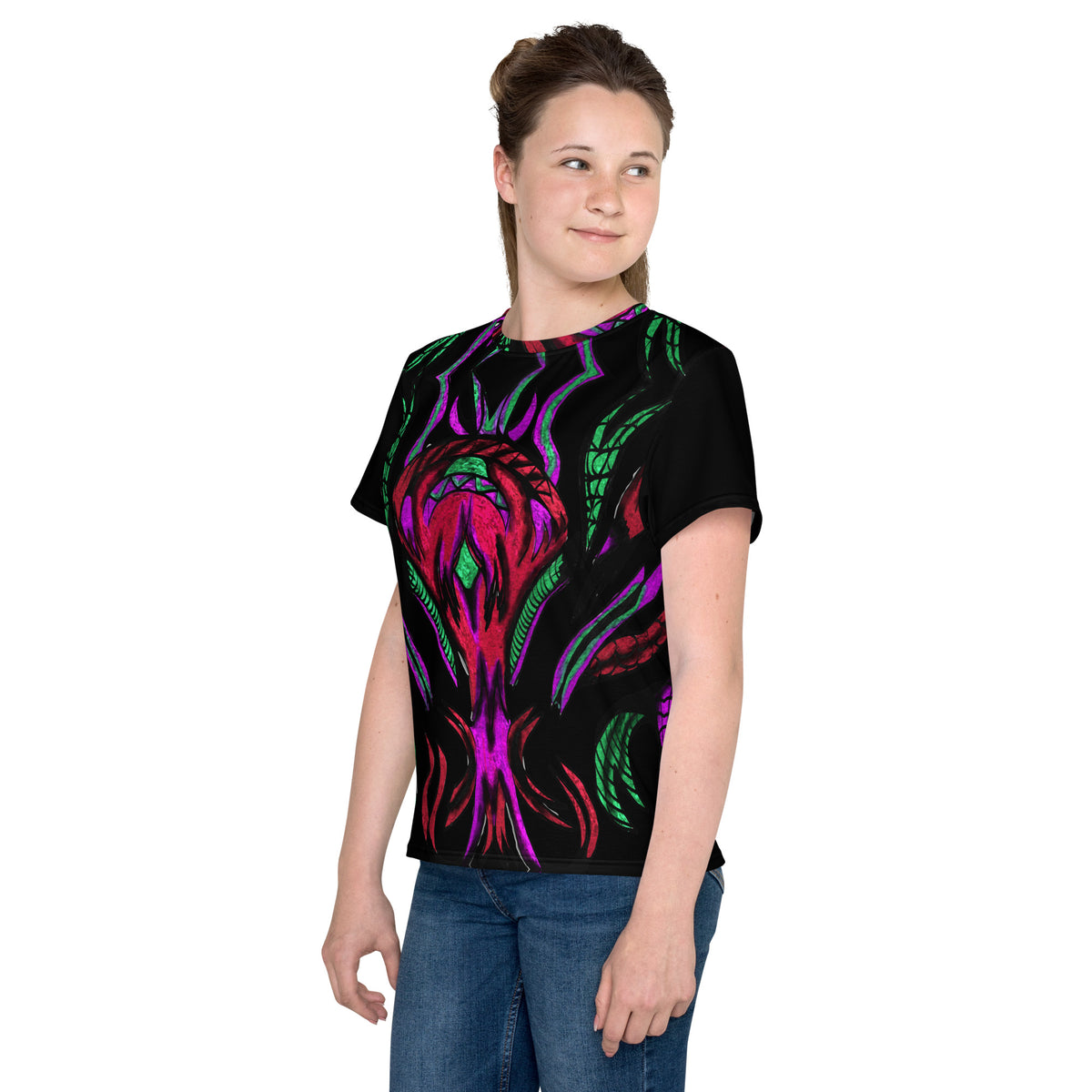 The Beast Teens Neck t-shirt