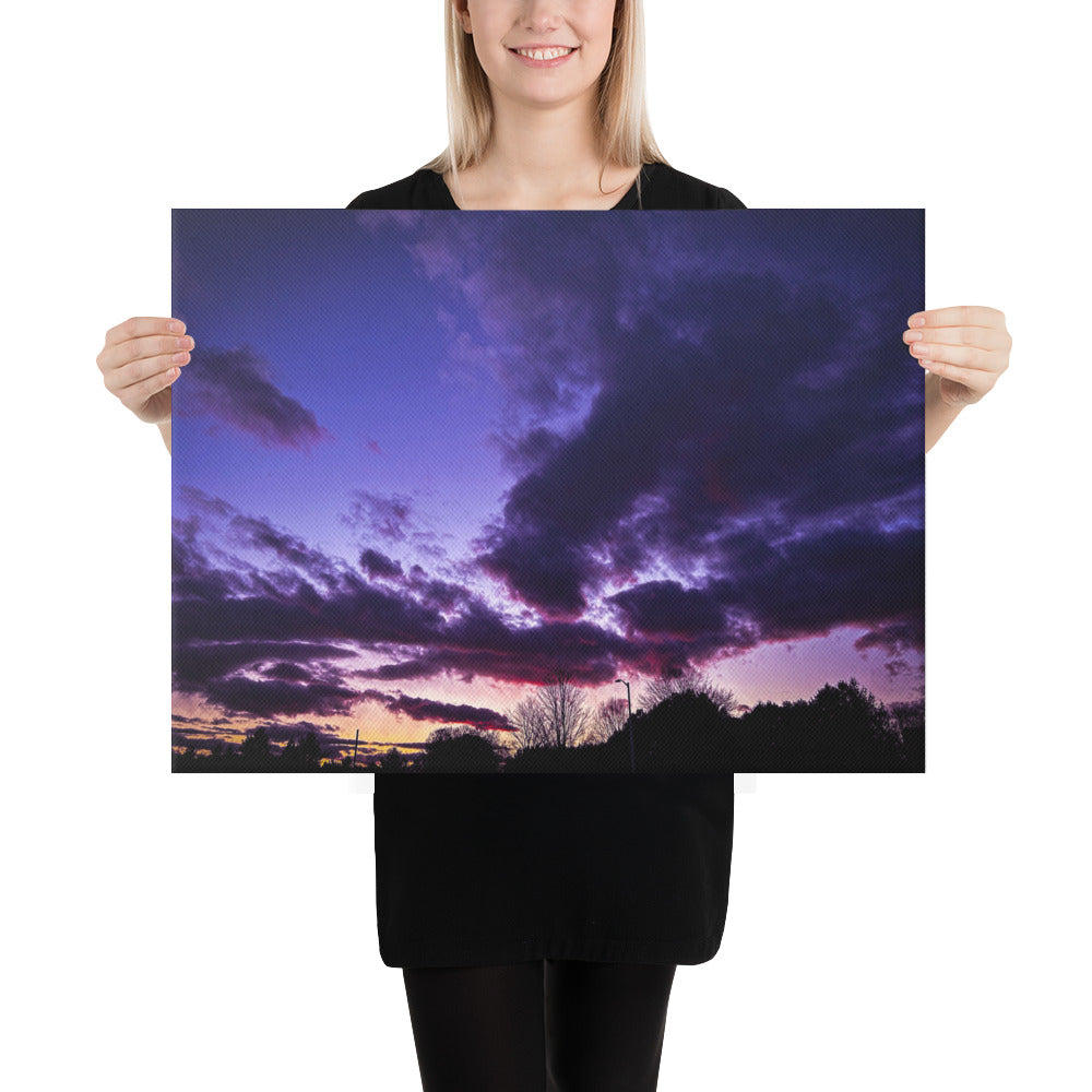 Deep Purple Canvas