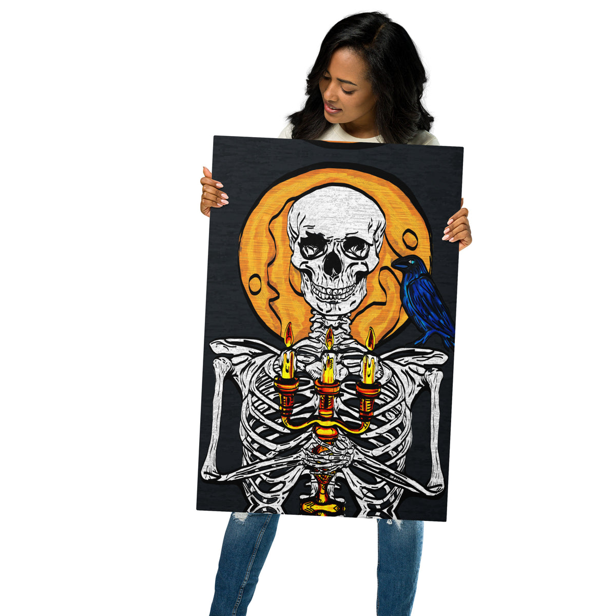 The Haunting Metal prints