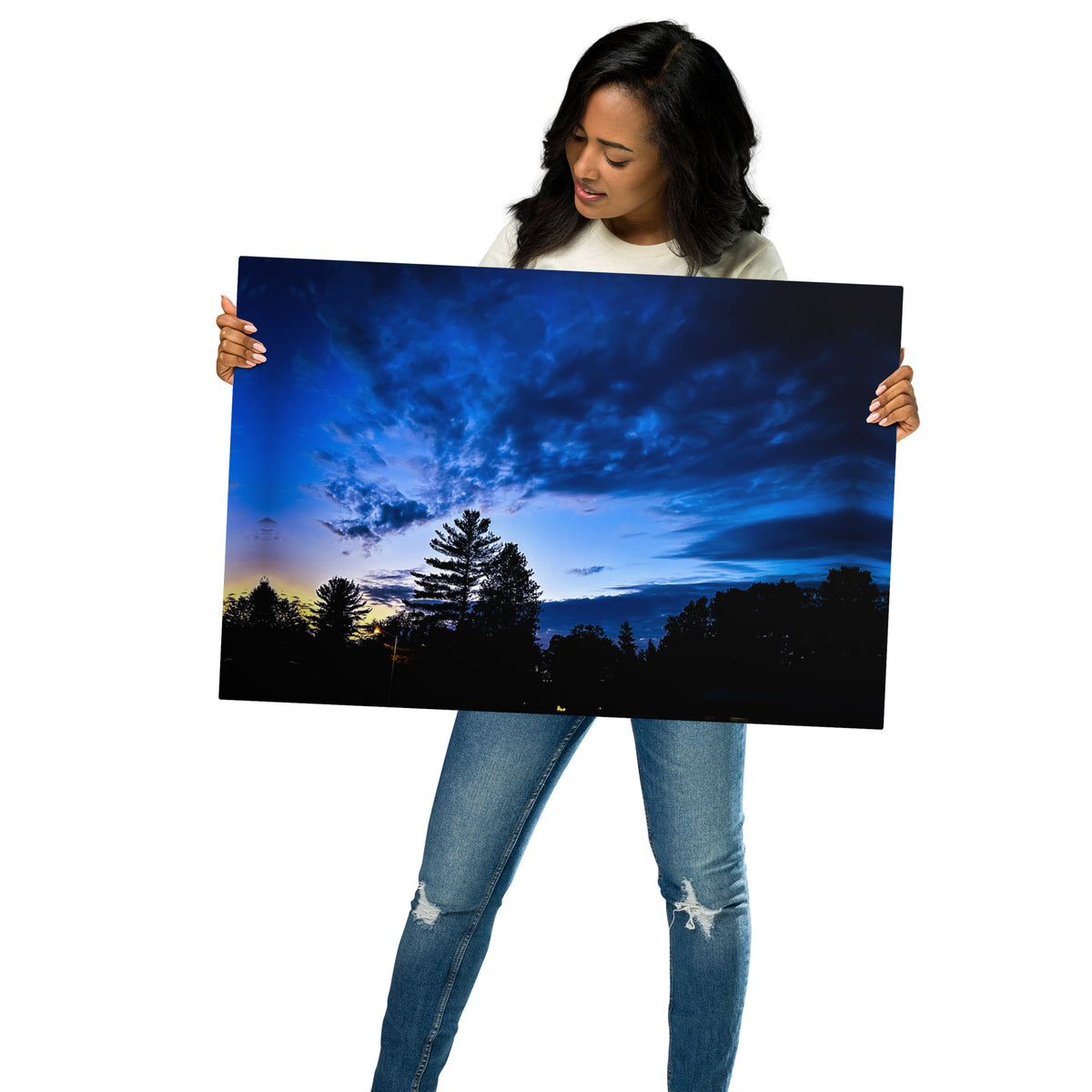 Sky Eye Metal prints