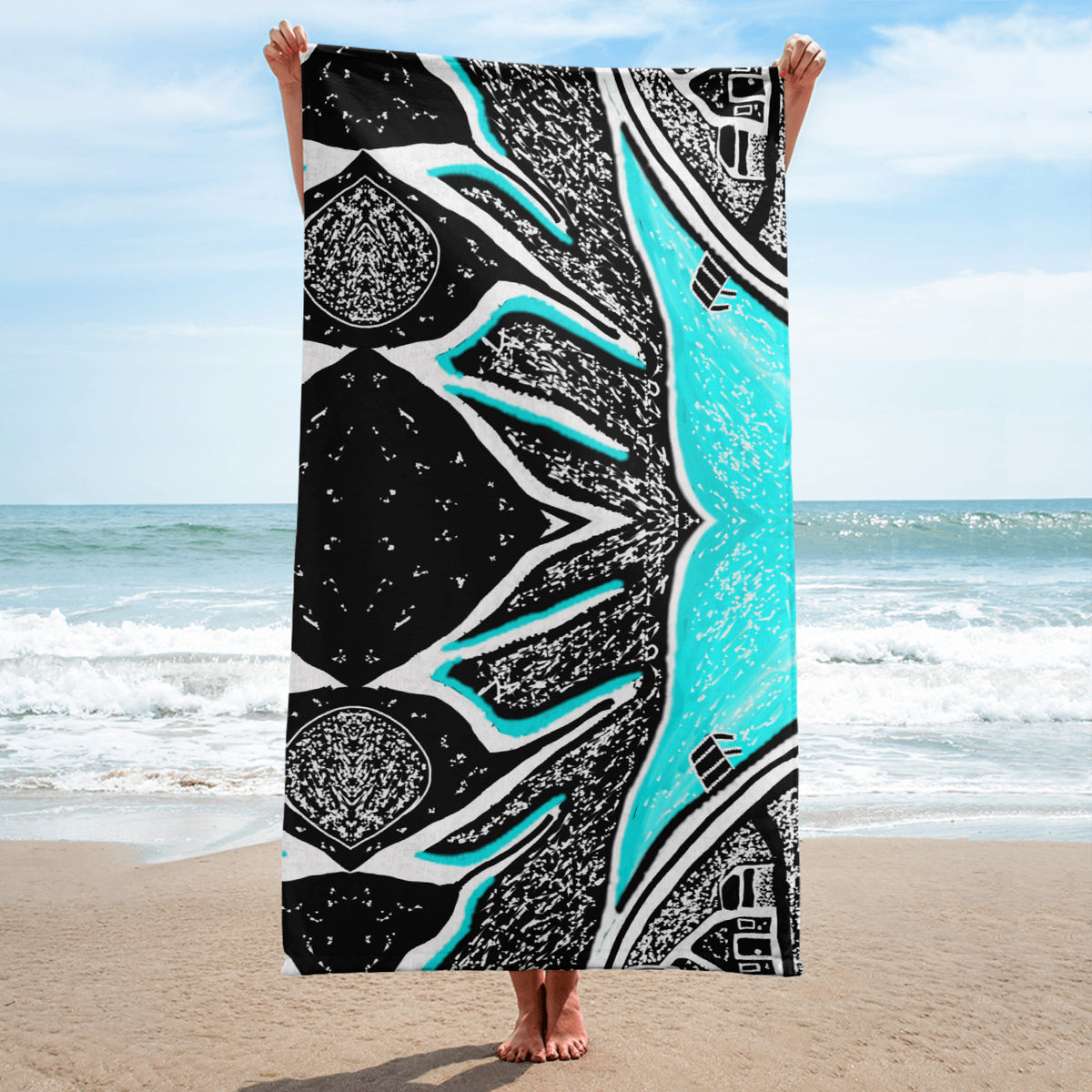 Ice Mountain Towel