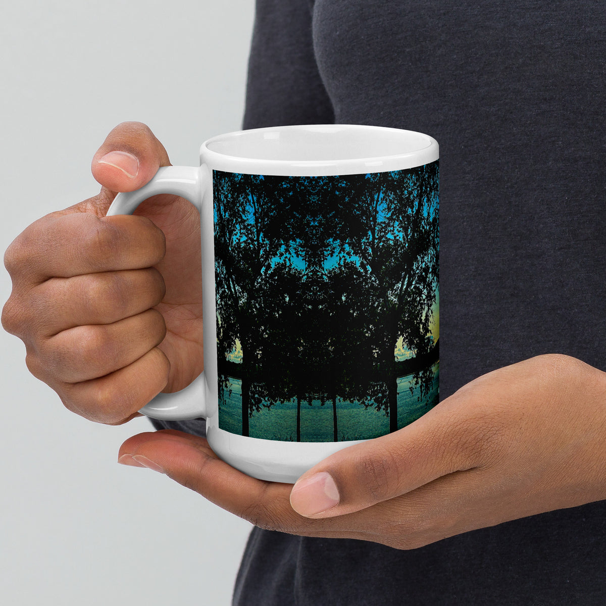 Summer Isles glossy mug