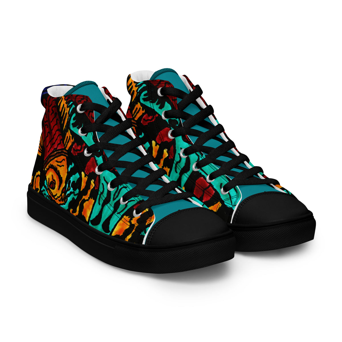 Koi Spiral Women’s high top