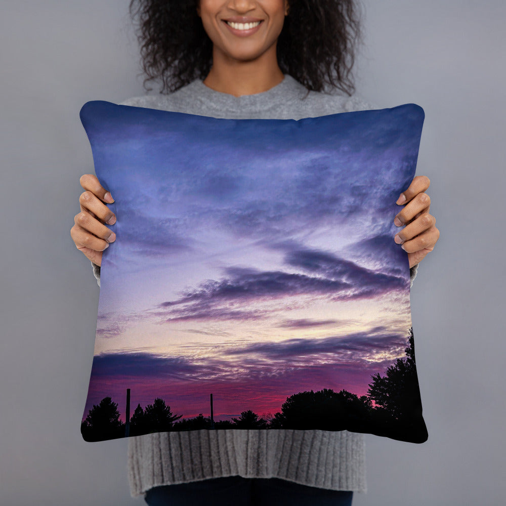 Purple Skylight Pillow
