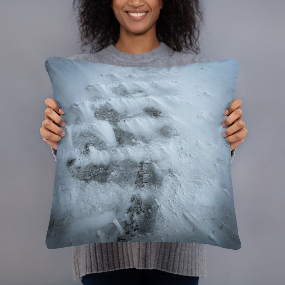 Winter Stairs Pillow
