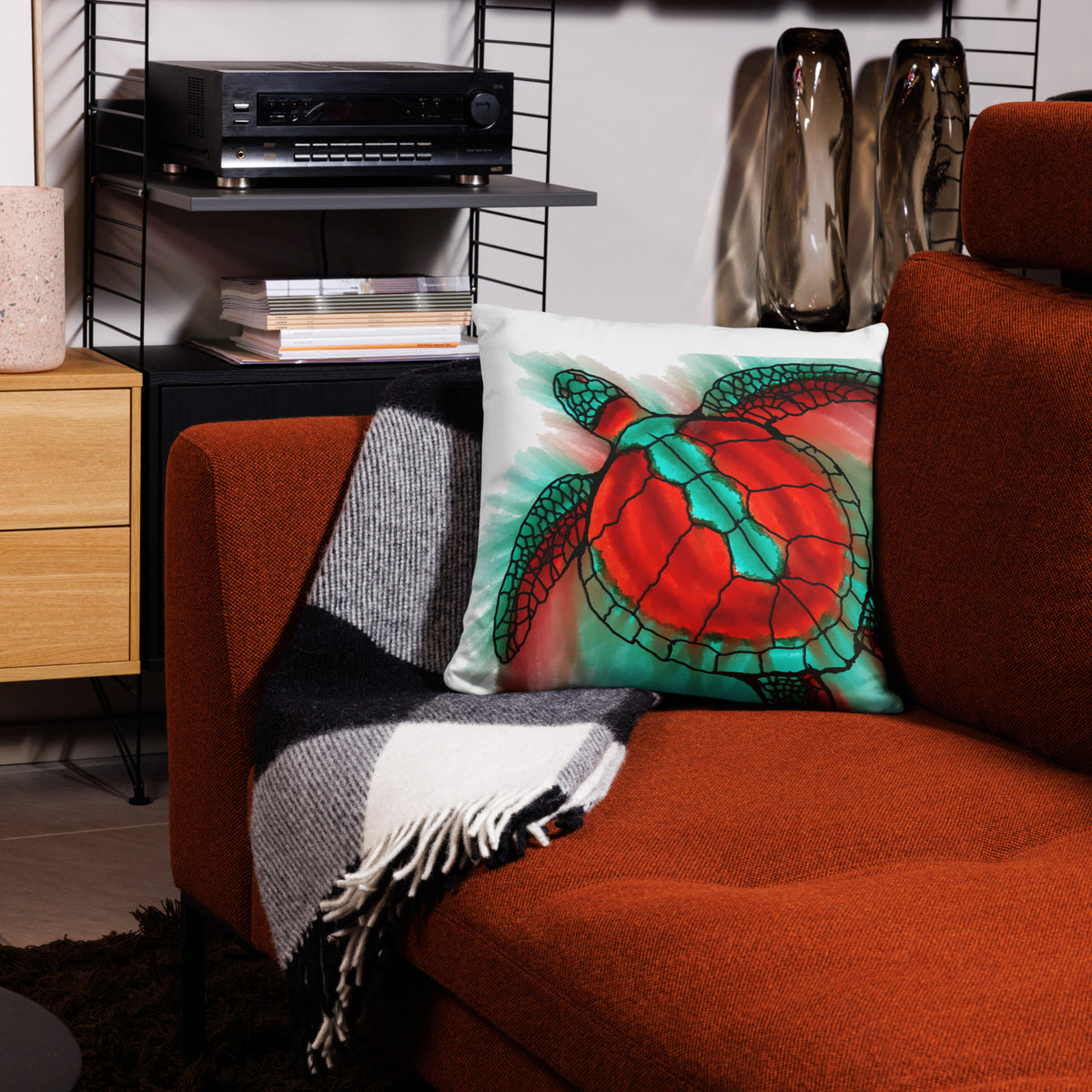 Melt Sea Turtle Pillow