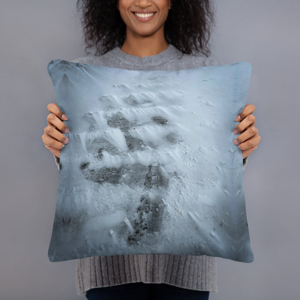 Winter Stairs Pillow