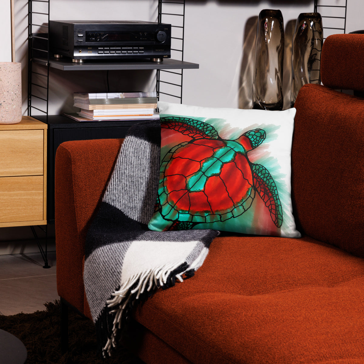 Melt Sea Turtle Pillow