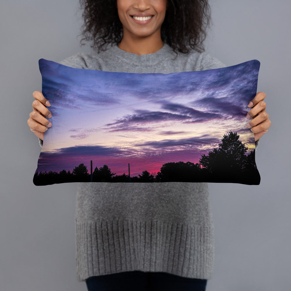 Purple Skylight Pillow