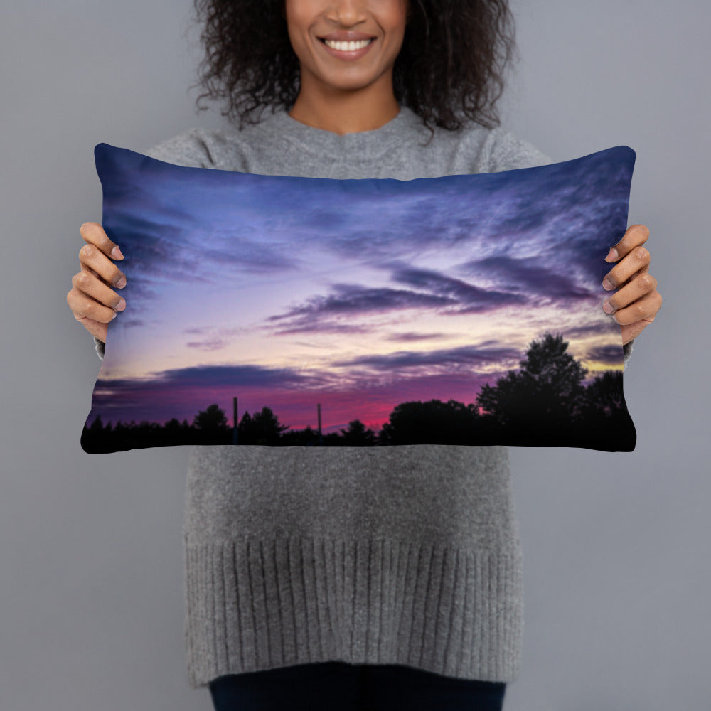 Purple Skylight Pillow