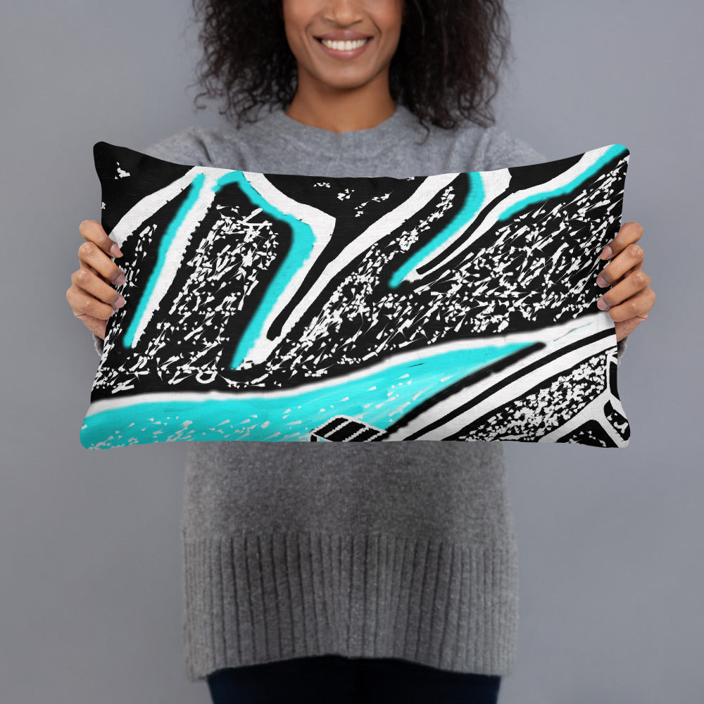Ice Mountain Pillow