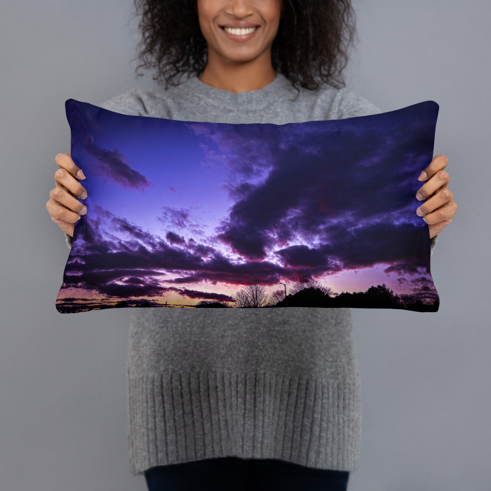 Deep Purple Pillow