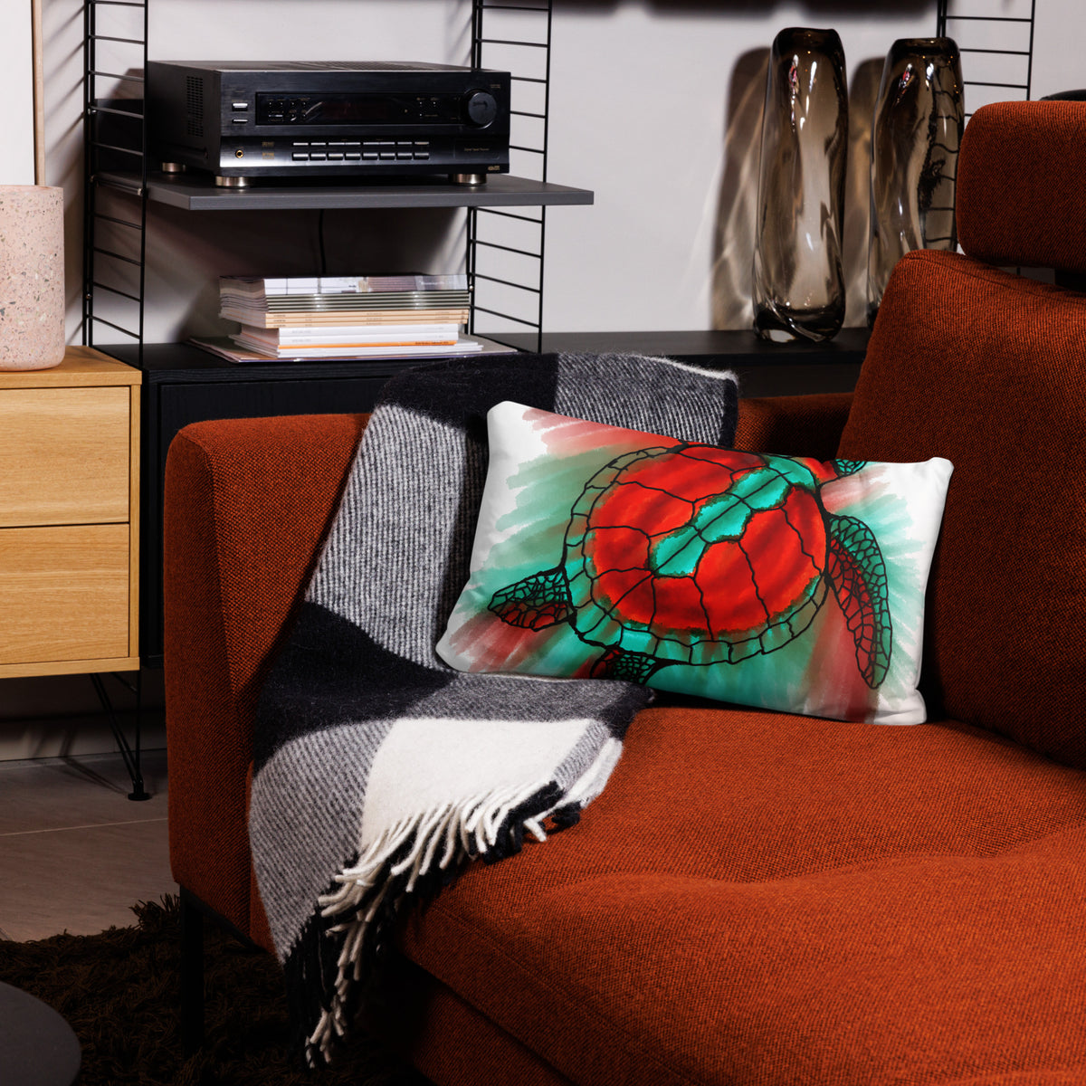 Melt Sea Turtle Pillow