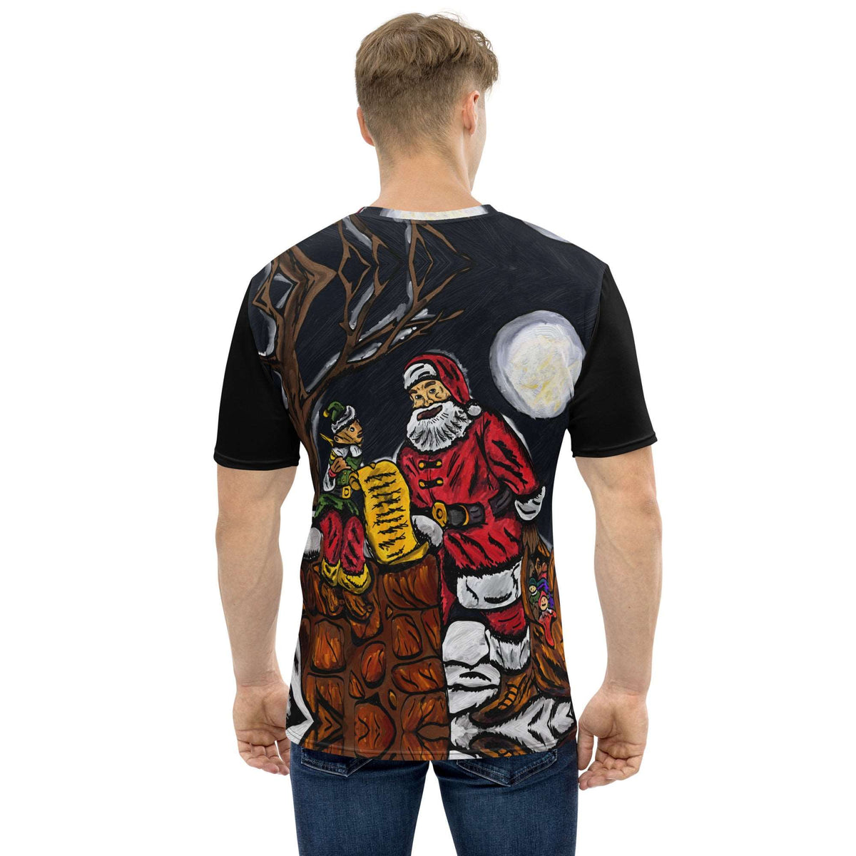 A Night With Santa Men's t-shirt