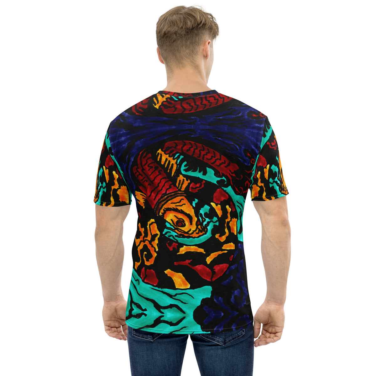 Koi Spiral Men's t-shirt