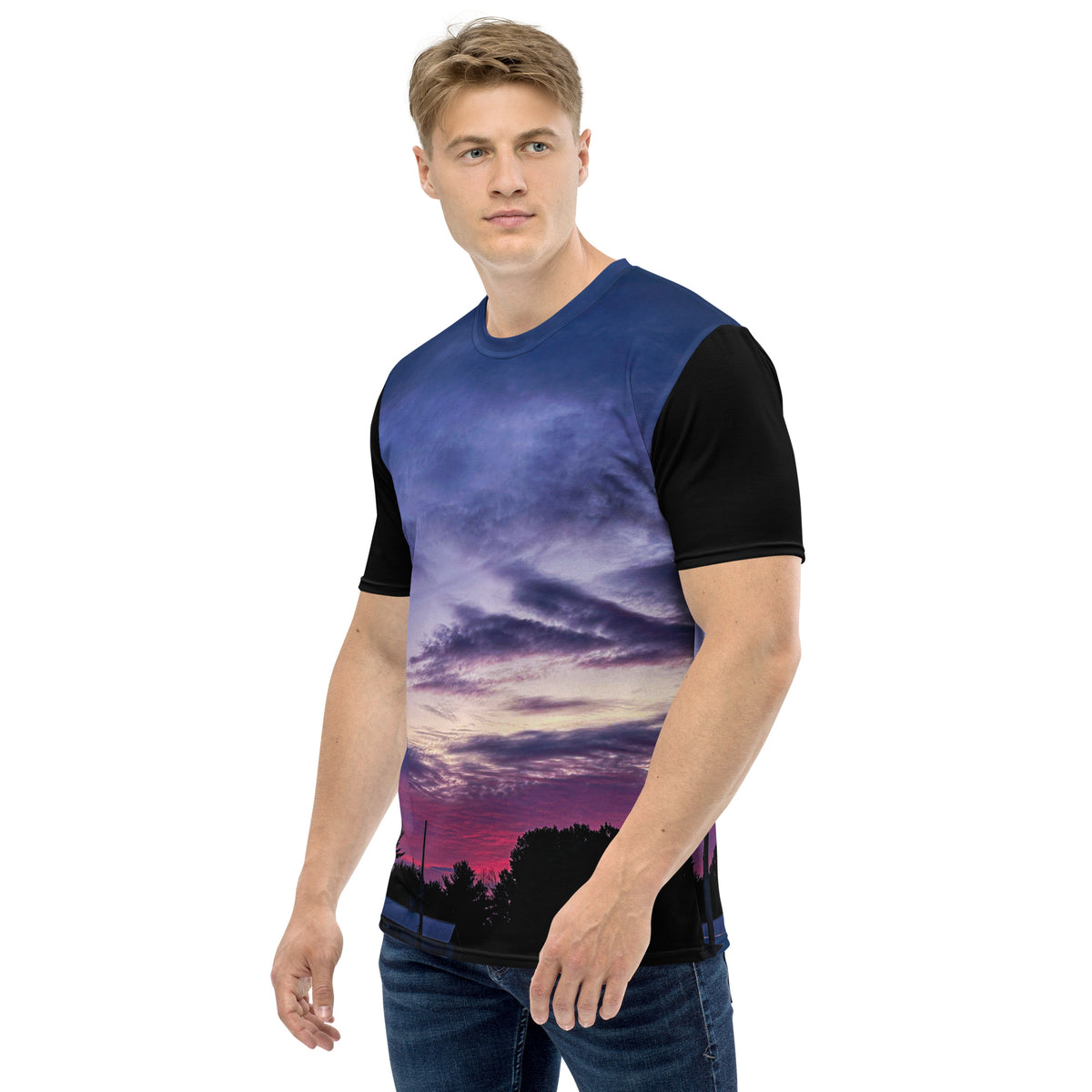 Purple Skylight Men's t-shirt