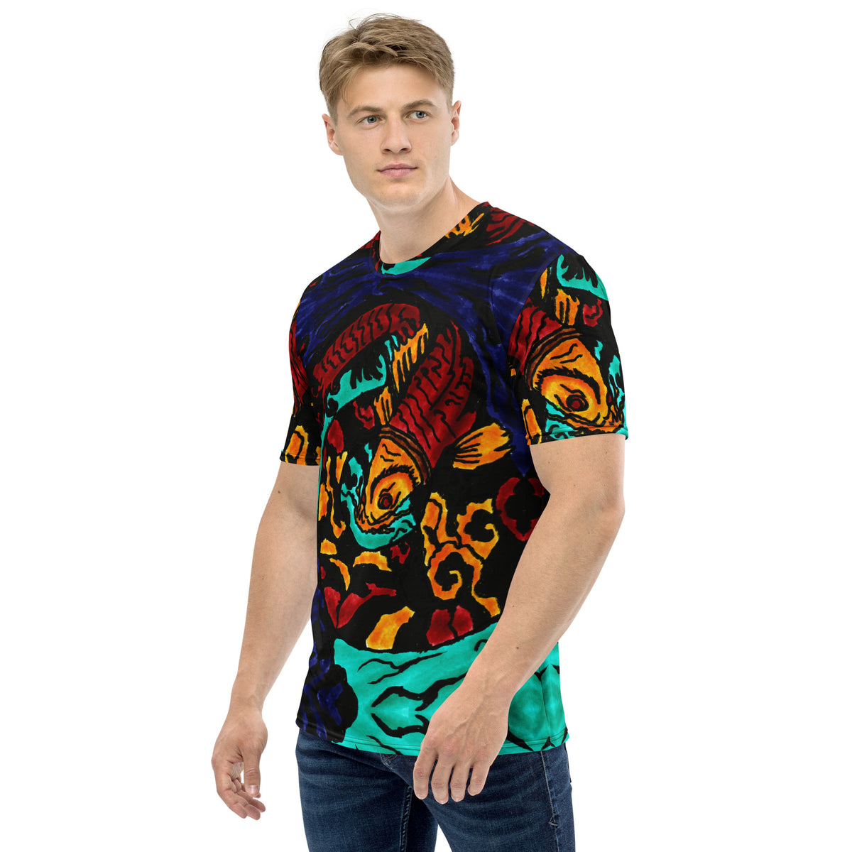 Koi Spiral Men's t-shirt
