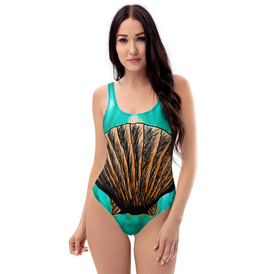 Melt Seashell One-Piece Swimsuit