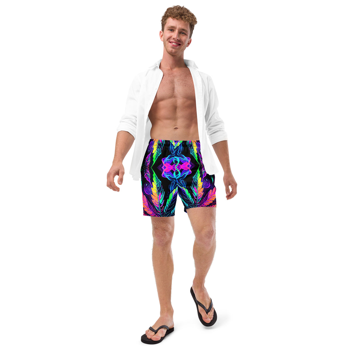 Psyca Weed Men's swim trunks