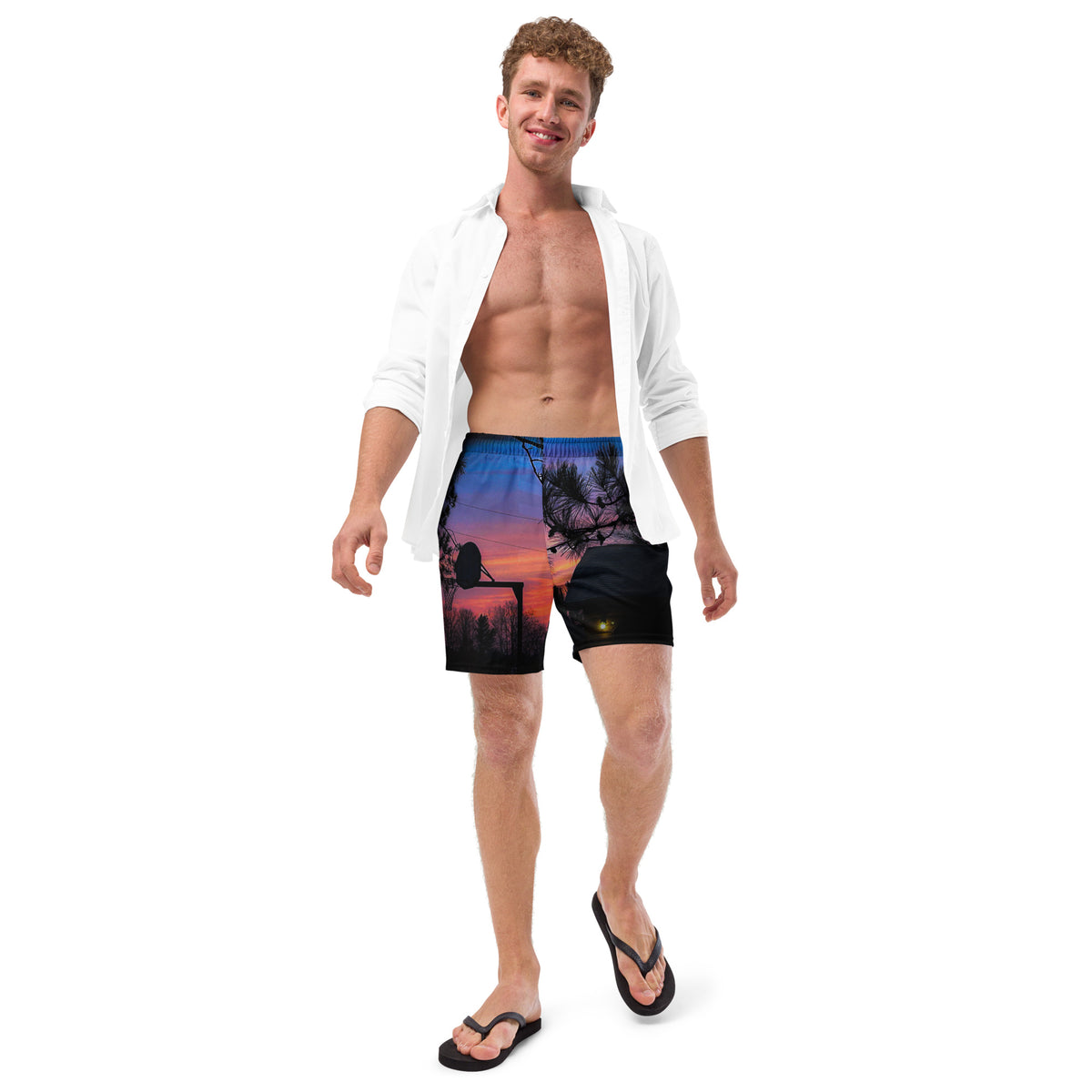 Winter Vibe Men's swim trunks