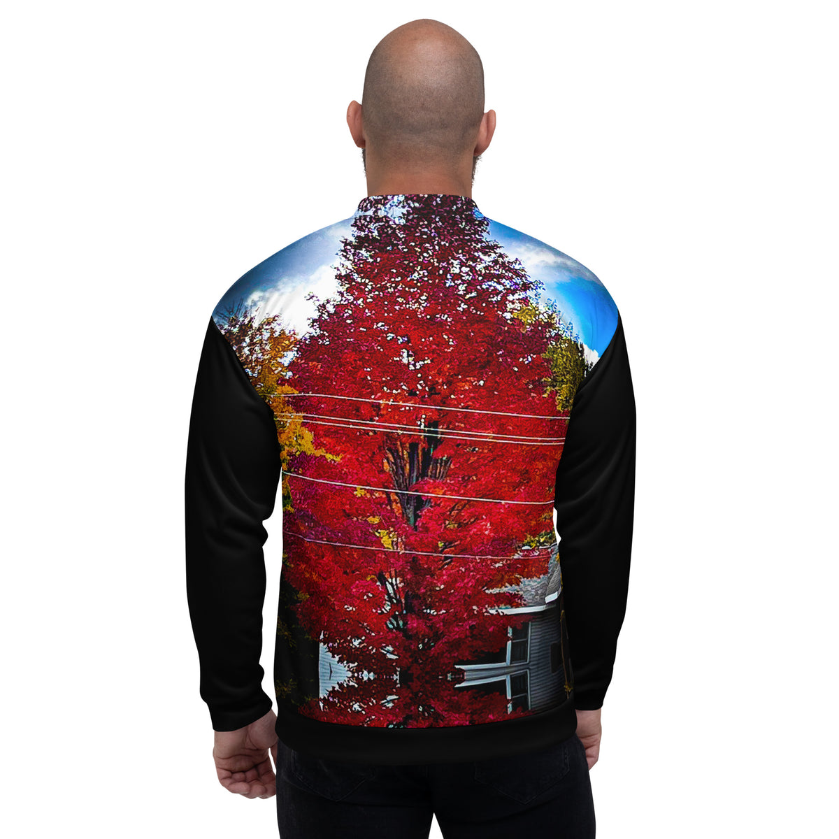 Red Tree Men's Bomber Jacket