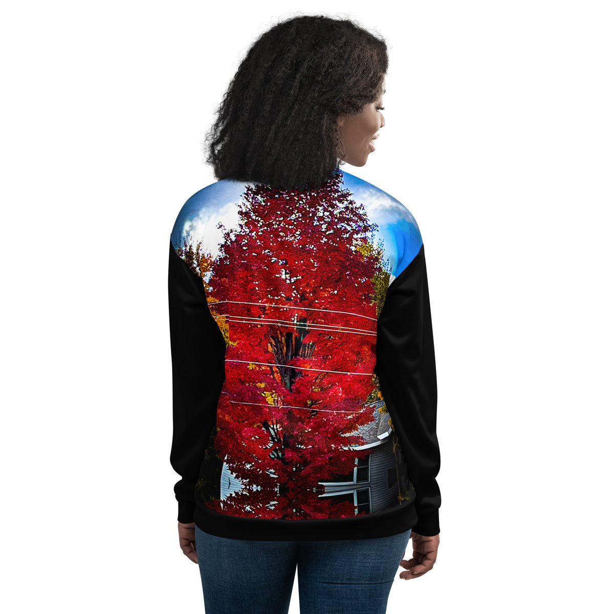 Red Tree Women's Bomber Jacket