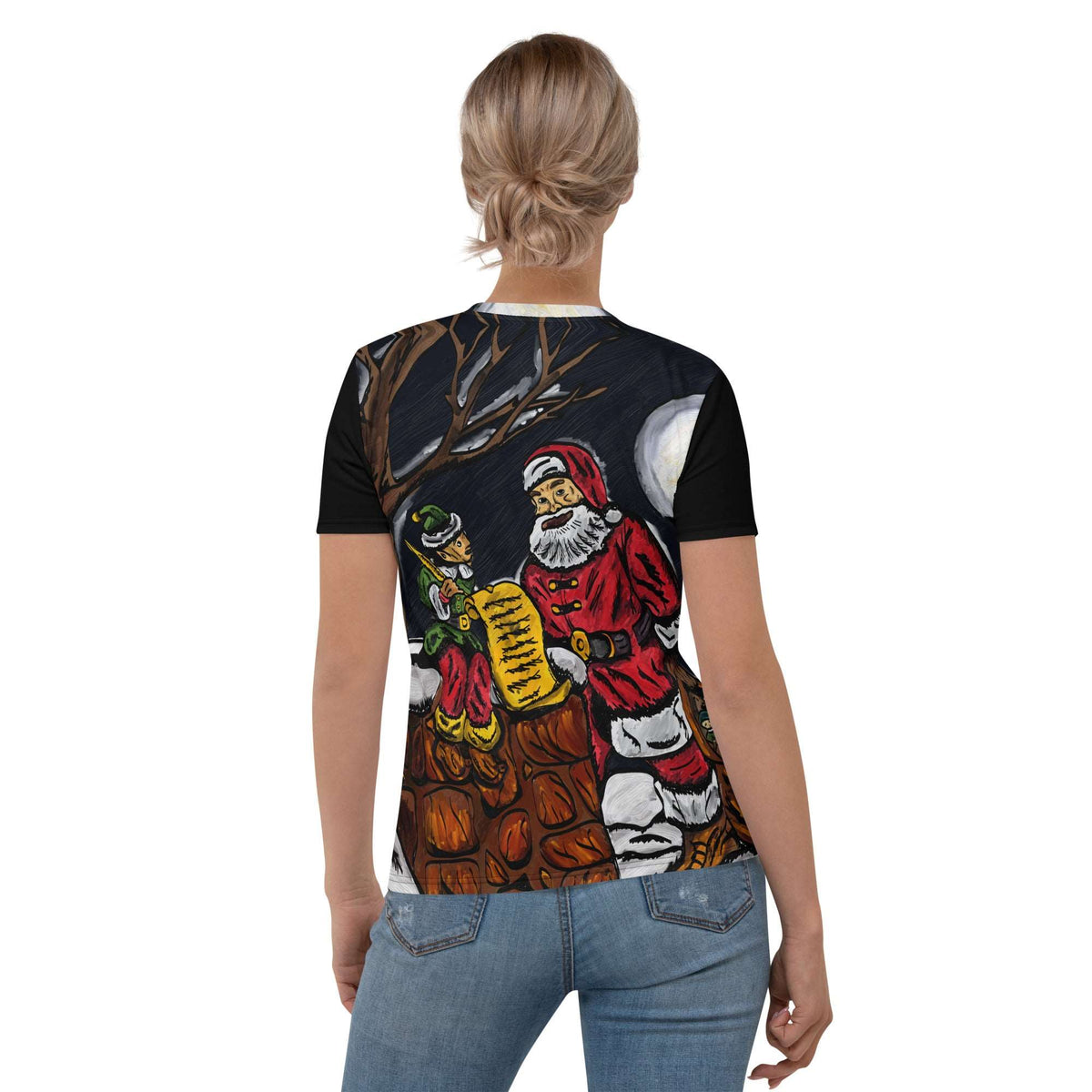 A Night With Santa Women's T-shirt