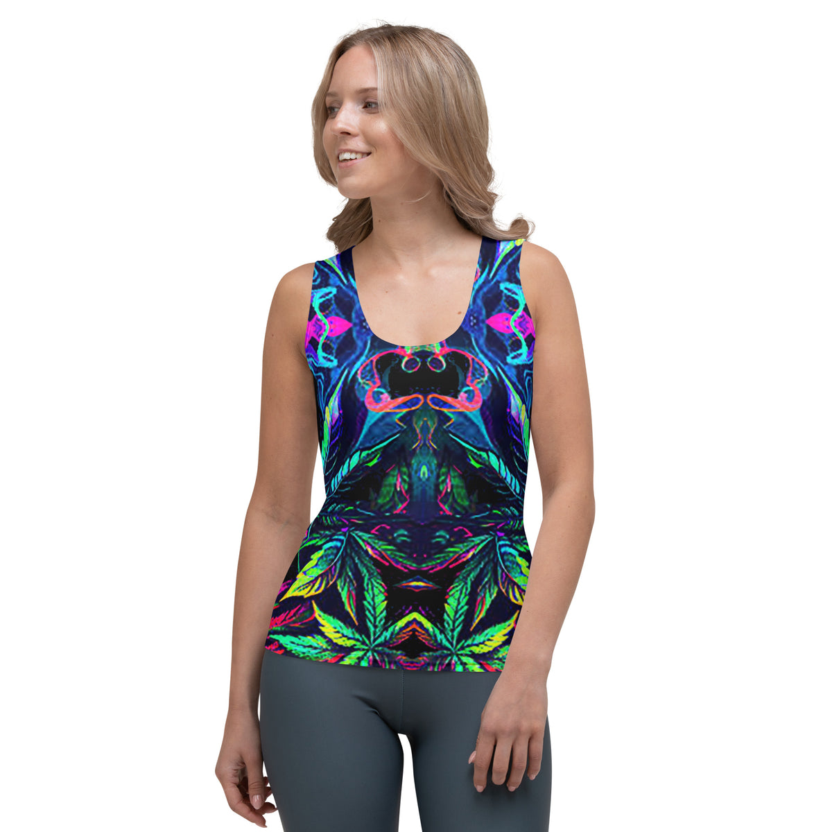 Psyca Weed Women's Tank Top