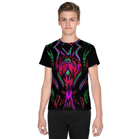 The Beast Teen's Neck t-shirt