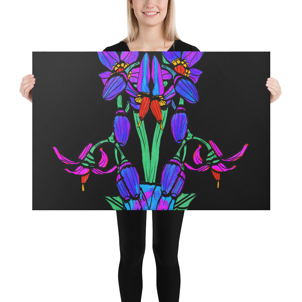 Deadly Night Shades Canvas