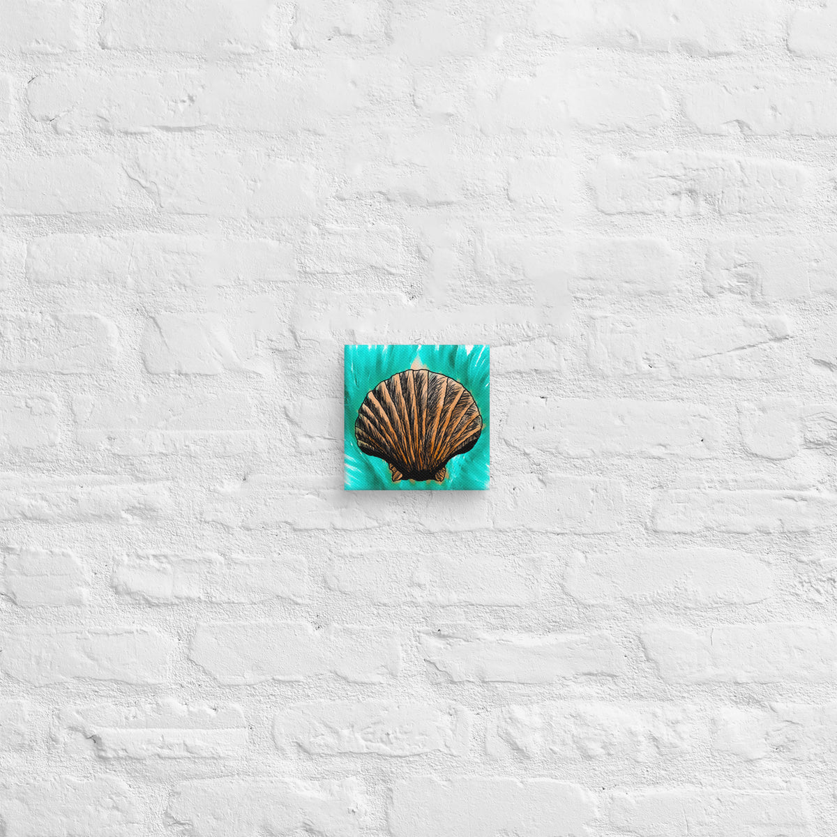 Melt Seashell Canvas