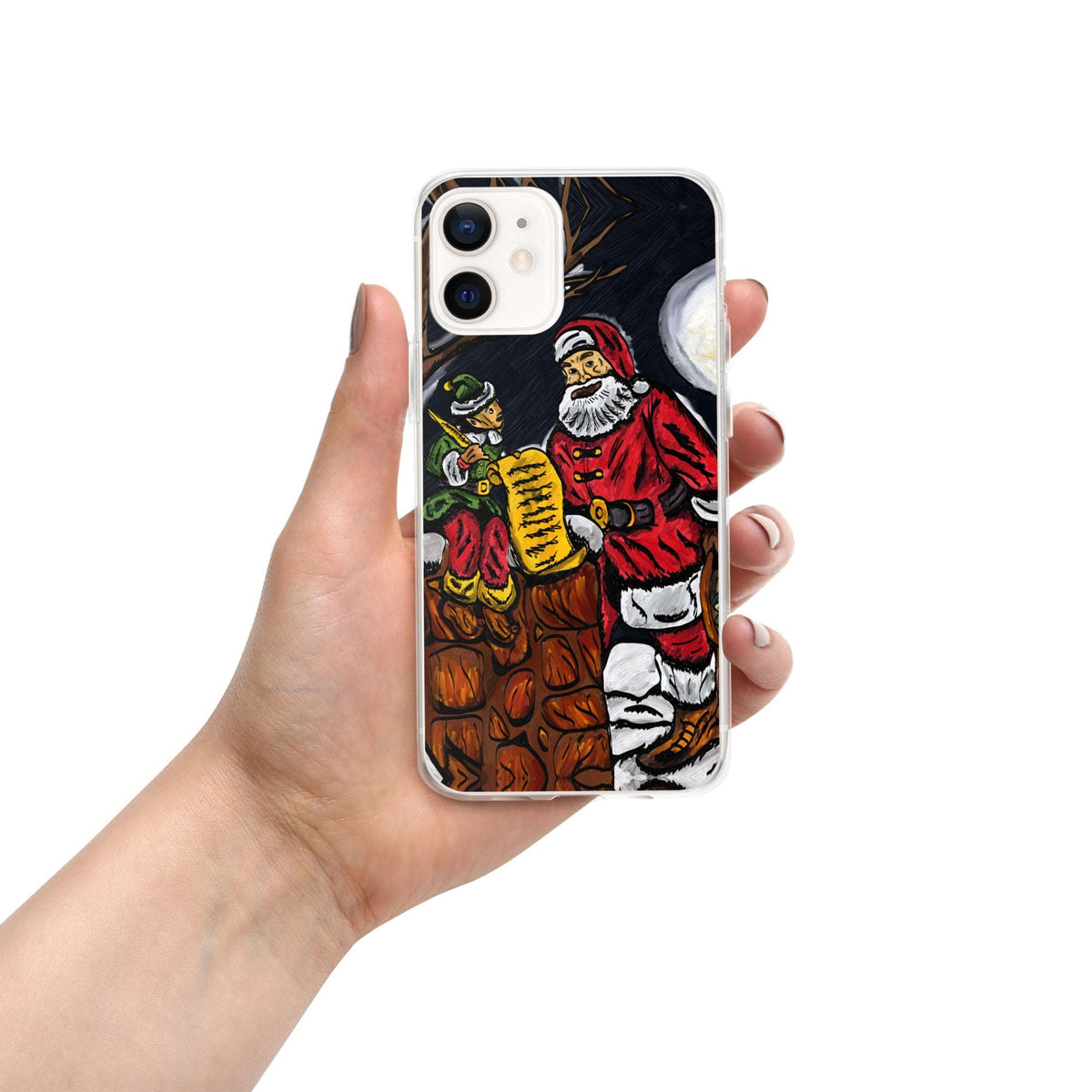 A Night With Santa Clear Case for iPhone®