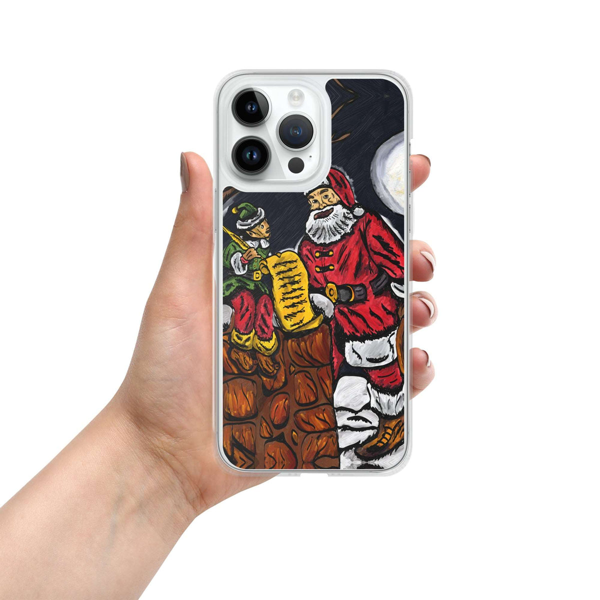 A Night With Santa Clear Case for iPhone®