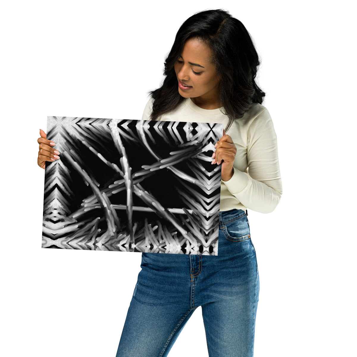 Glass Photo Poster