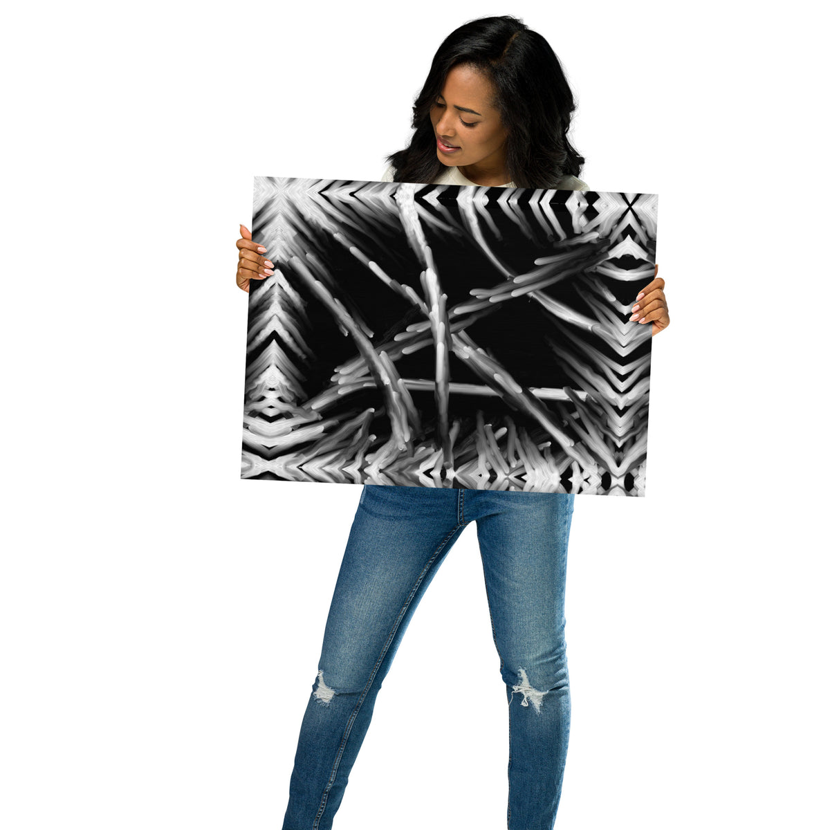 Glass Photo Poster