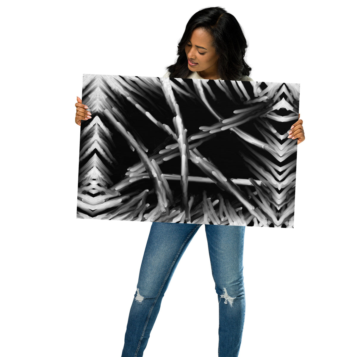 Glass Photo Poster