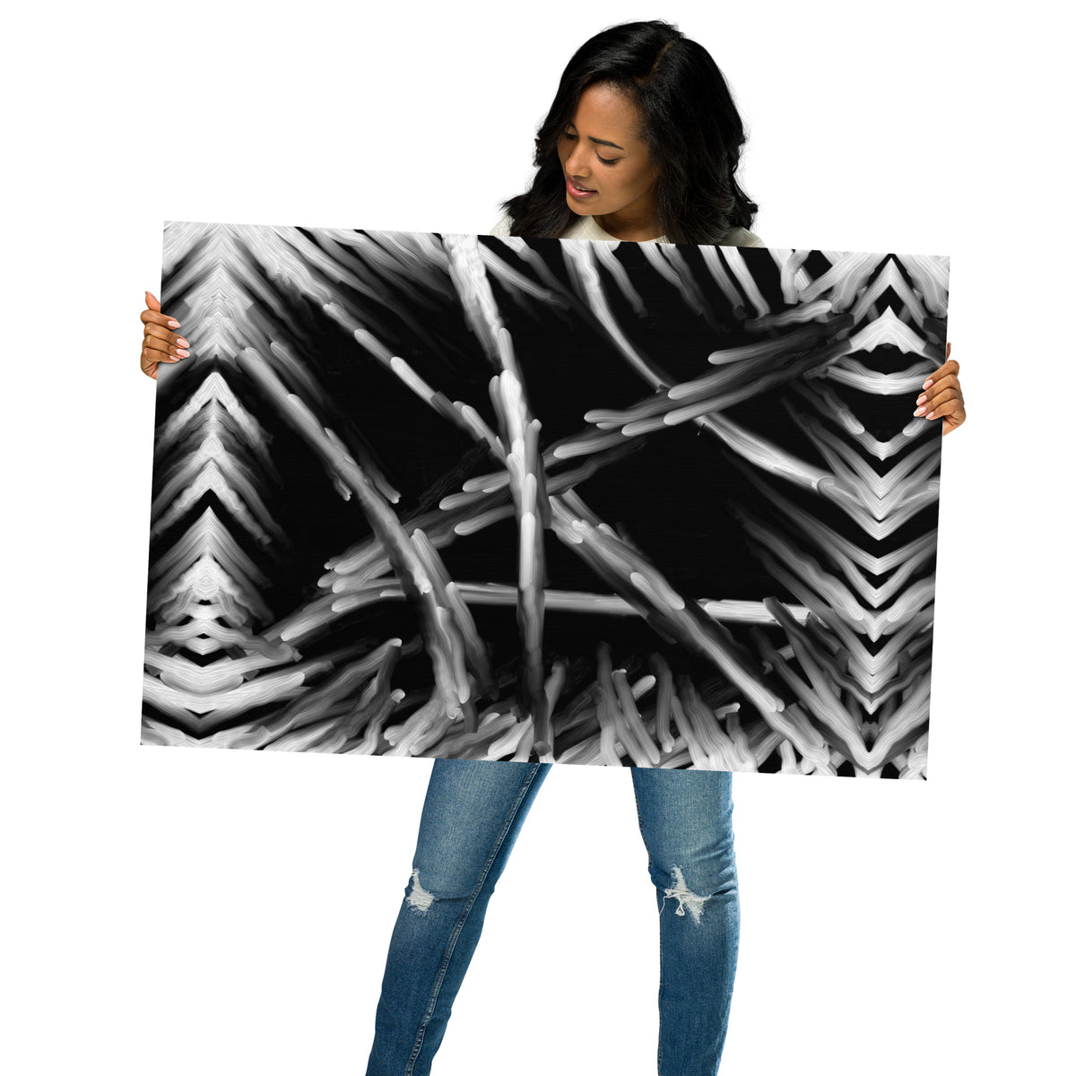 Glass Photo Poster