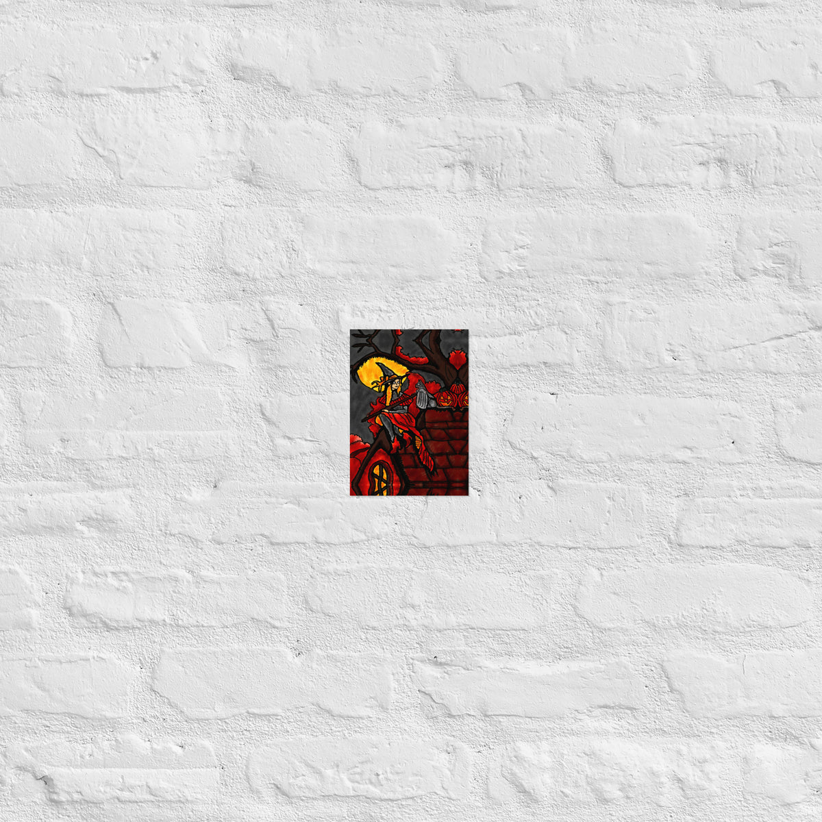 Moonlit Witch's Poster