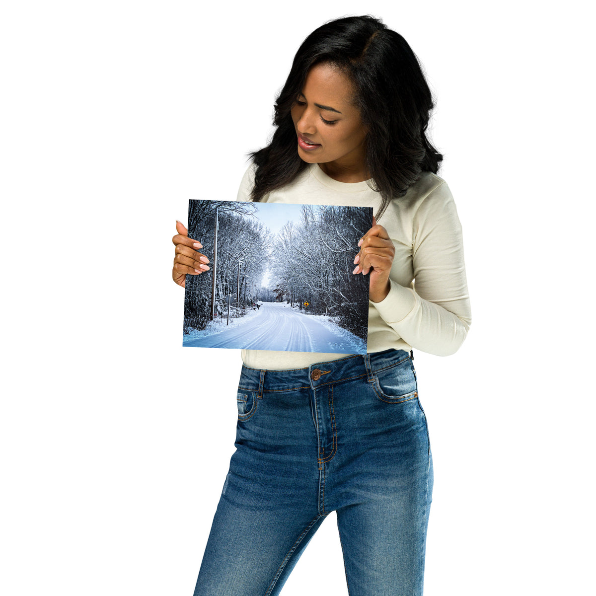 Path Of Snow Poster