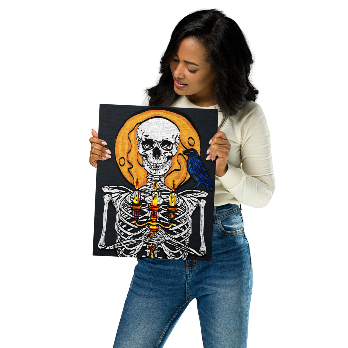 The Haunting Metal prints