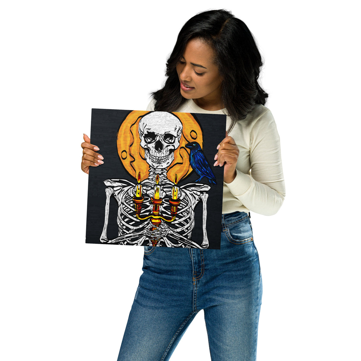The Haunting Metal prints