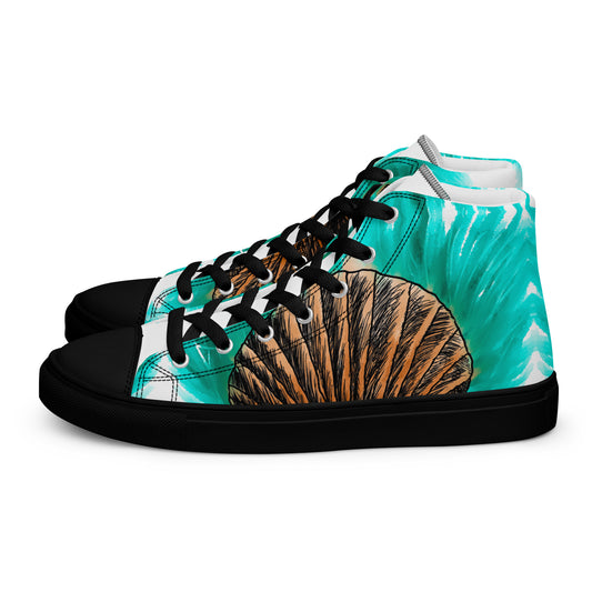 Melt Seashell Men’s high tops