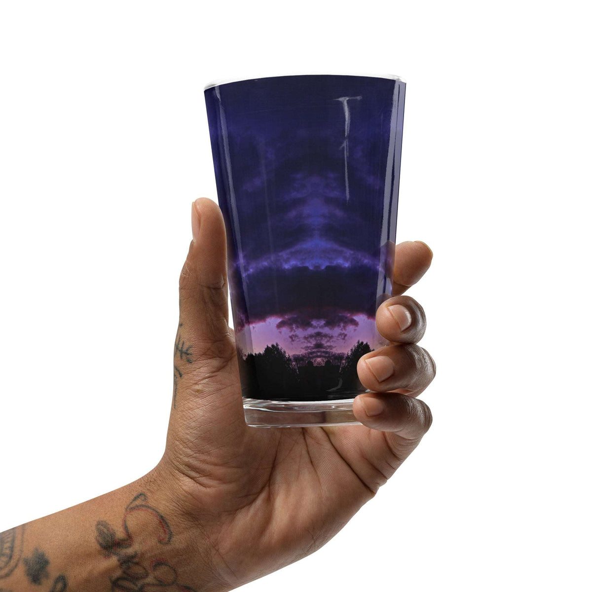 Deep Purple Shaker pint glass