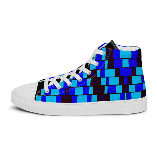 Digital Camo Men’s high top shoes
